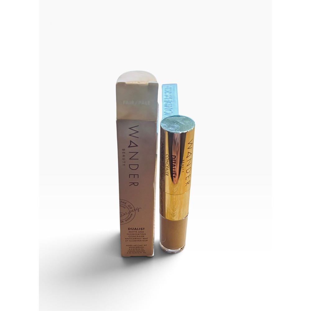 Wander Beauty Dualist Matte and Illuminating Concealer — Fair/Pale NIB